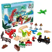 BRIO World 36120 Calendario dell'Avvento Accessori Ferrovia per Bambini dai 3 Anni compatibile Set Ferroviari e Accessori