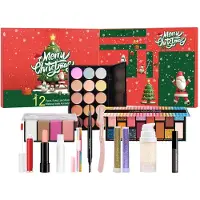 Generisch Calendario dell'Avvento Beauty 12 Giorni Set Trucco Regalo Countdown Natale
