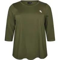 ACTIVE By Zizzi Maglia funzionale 'Abasic One' oliva