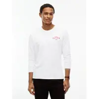Tommy Hilfiger Maglietta '1985' rosso chiaro / bianco