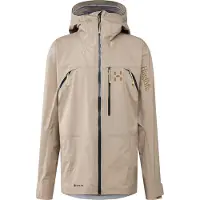 Haglöfs - Giacca impermeabile e traspirante in GORE-TEX - Nallo Touring GTX Jacket M Chalk Beige in Pelle - Taglia S