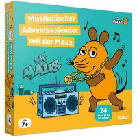 Franzis 67270-4 Maus Calendario dell'Avvento Musicale 24 Scatole per il Periodo dell'Avvento sul Tema della Musica Consigliato dai 7 Anni Colorato