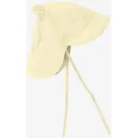 Huttelihut Kid's Summer Hat Ears Muslin Cappello Bambini (44 cm - 3-6 Months, beige)