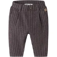 Name it Pantaloni 'NBMRobino' cioccolato / bianco
