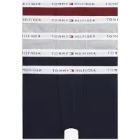 Tommy Hilfiger Underwear Pantaloncini intimi navy / grigio chiaro / borgogna / bianco