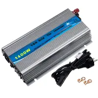 OEM Inverter connesso alla rete da 1400 W, con tecnologia MPPT, onda sinusoidale pura, tensione in corrente continua da 30-45 V