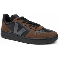 Veja Sneakers V-10 Nero Bianco sporco Marrone taglia