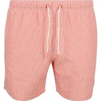 Shiwi Pete Costume Da Bagno Seersucker A Righe Arancioni Arancione taglia