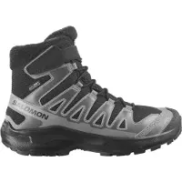 Salomon Kid's XA Pro Winter Mid Waterproof Scarpe invernali Bambini (35, grigio)