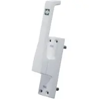 Fuhr Operatore 970 DIN sinistro anodizzato argento LM.50mm asta tonda 10mm
