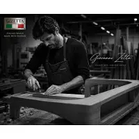 Xl Moebel Gmbh Tavolo da pranzo beige, design moderno, ovale, grande, ideale per la cucina, aspetto in legno