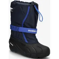 Sorel Kid's Big Flurry Boot Scarpe invernali Bambini (35, blu/nero)