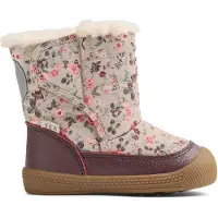Wheat Boots da neve 'Delaney 2.0' greige / kiwi / albicocca / bordeaux