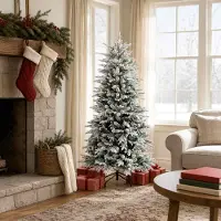 Syfax Albero di Natale Artificiale con Rami Pieghevoli 120 cm