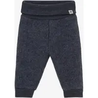 Huttelihut Kid's Pants Wool Fleece Pantaloni invernali Bambini (86, blu)