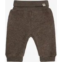 Huttelihut Kid's Pants Wool Fleece Pantaloni invernali Bambini (68, marrone)