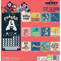 Pyramid Int. Calendario Mickey & Friends 2027, formato 30 x 30 cm
