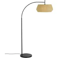 Nordlux Piantana Dicte, paralume realizzato a mano, beige