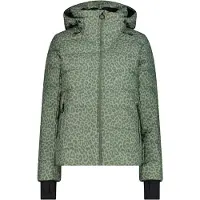 CMP Women's Jacket Fix Hood 36W0966 Giacca da sci Donna (34, verde/olivia)