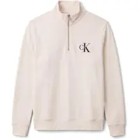 Calvin Klein Jeans Felpa Con Mezza Zip Lv04rg280g