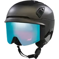 Oakley - Casco da sci/snowboard con visiera - Mod7 Satin Medium Grey/Prizm Sapphire Iridium - Taglia S - Nero