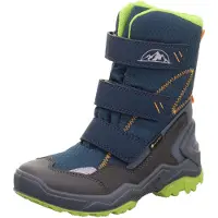 Superfit Stivale 'JUPITER ICE' navy / grigio scuro / kiwi