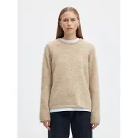 Selected Pullover A Maglia Donne Marrone L