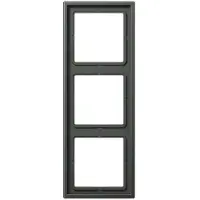 JUNG Telaio a 3 ingressi scala antracite/verticale AL 2983 AN