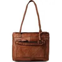 Harbour 2nd Urban Poets Borsa a spalla Vera Pelle 33 cm marrone
