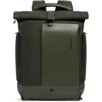 Piquadro Sync Zaino da giorno Vera Pelle 47 cm Vano porta PC verde
