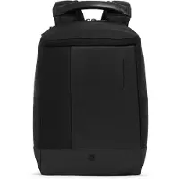 Piquadro Sync Zaino da giorno Vera Pelle 40 cm Vano porta PC nero