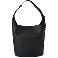 BOSS Ameline Borsa a spalla Vera Pelle 30 cm nero