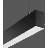 RZB ZIMMERMANN RZB Less is more 50, LED, 4000 K, 2400 lm, IP20, Nero