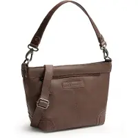 The Chesterfield Brand Zarita Borsa a spalla Vera Pelle 22 cm marrone