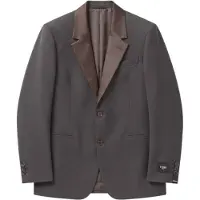 Fendi Blazer da smoking in misto lana