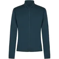 Icebreaker - Polar in lana merino - M Merino Blend 300 RealFleece Descender LS Zip Abyss - Taglia M - Blu navy