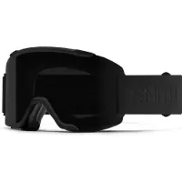 Smith - Maschera da sci/snowboard - Squad Blackout / Chromapop Sun Black + ChromaPop Storm Yellow Flash - Nero