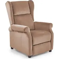 Halmar Poltrona reclinabile AGUSTIN 2 VELVET beige