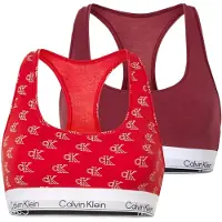 Calvin Klein Reggiseno Lv00qf8494 Bralette 2 Unità