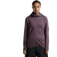 Icebreaker Women's 560 RealFleece Elemental II L/S Zip Hoodie Felpa di merino con cappuccio Donna (L, lilla)