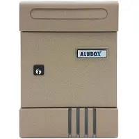 ALUBOX Cassetta Postale Serie 'Se' Verniciato Sabbia