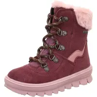 Superfit Boots da neve 'FLAVIA' rosa antico / bordeaux