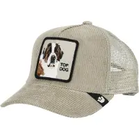 Kärkkäinen GOORIN Bros. Cappello da baseball 'Top Dog' cognac / cachi / nero / bianco