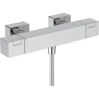 Ideal standard Ceratherm C100 Combiné de douche avec thermostat de douche, hauteur 900mm, chrome, A7536AA, A7536AA