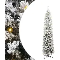 vidaXL Albero di Natale artificiale con 300 LED con supporto verde 180 cm