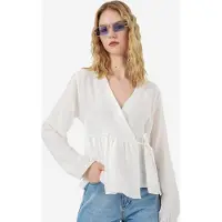 Big Dart Camicia da donna 'Blusen' bianco