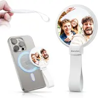 Merkloos Specchio magnetico per telefono, ideale per il trucco