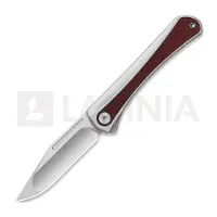 Kizer Cutlery Coltello pieghevole Melody S35VN, Gray Aluminum & Panama Rosewood, Satin
