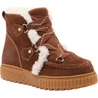 Sorel - Stivaletti invernali in pelle - Ona Ave Alpine Plus WP W Dark Auburn Gum per Donne in Pelle - Taglia 39 - Marrone