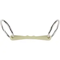 Jansen Harry's Horse, morso "Apfelmullen", diametro 19 mm, colore argento, lunghezza 11,5 cm, colore argento
